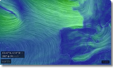 El viento en earth.nullscholl.net
